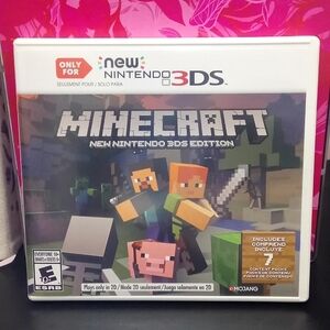 Minecraft for New Nintendo 3DS, Complete, Like New